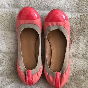 Color block JCrew ballet flats